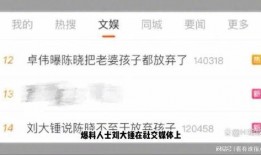 刘大锤爆料预告最新,揭秘娱乐圈最新热点事件